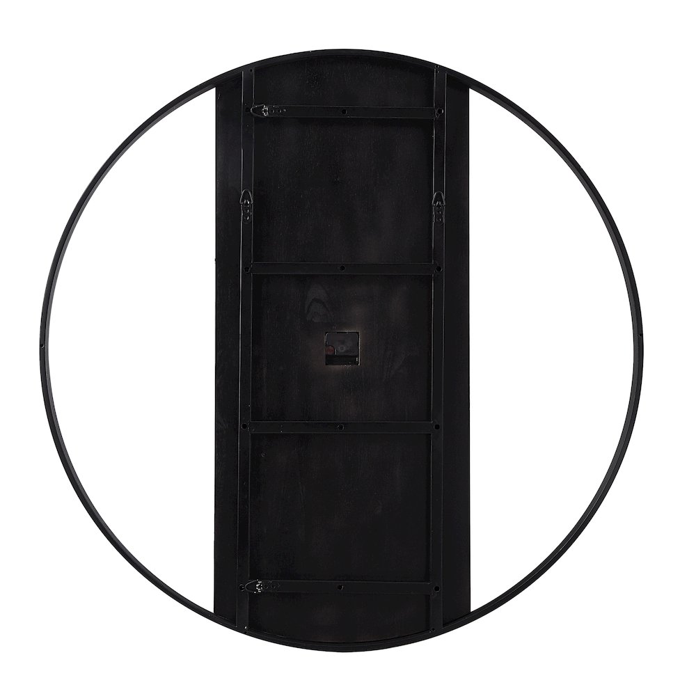 Romy Wall Clock In Black Color. Picture 4