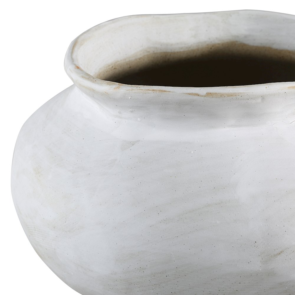 Ella Indoor Vase, White. Picture 3