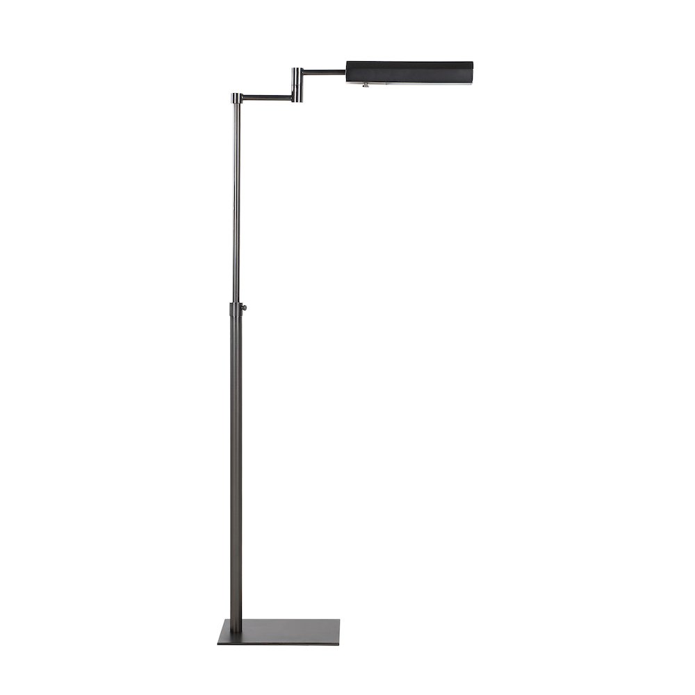 Thiva 45.25-60" ADJ Height Floor Lamp, Bronze. Picture 3