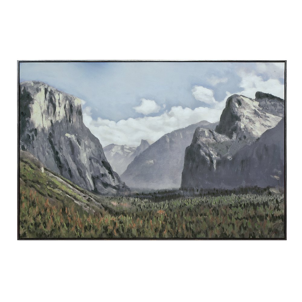 Granato 40" H x 60" W Canvas Art, Grey. Picture 1