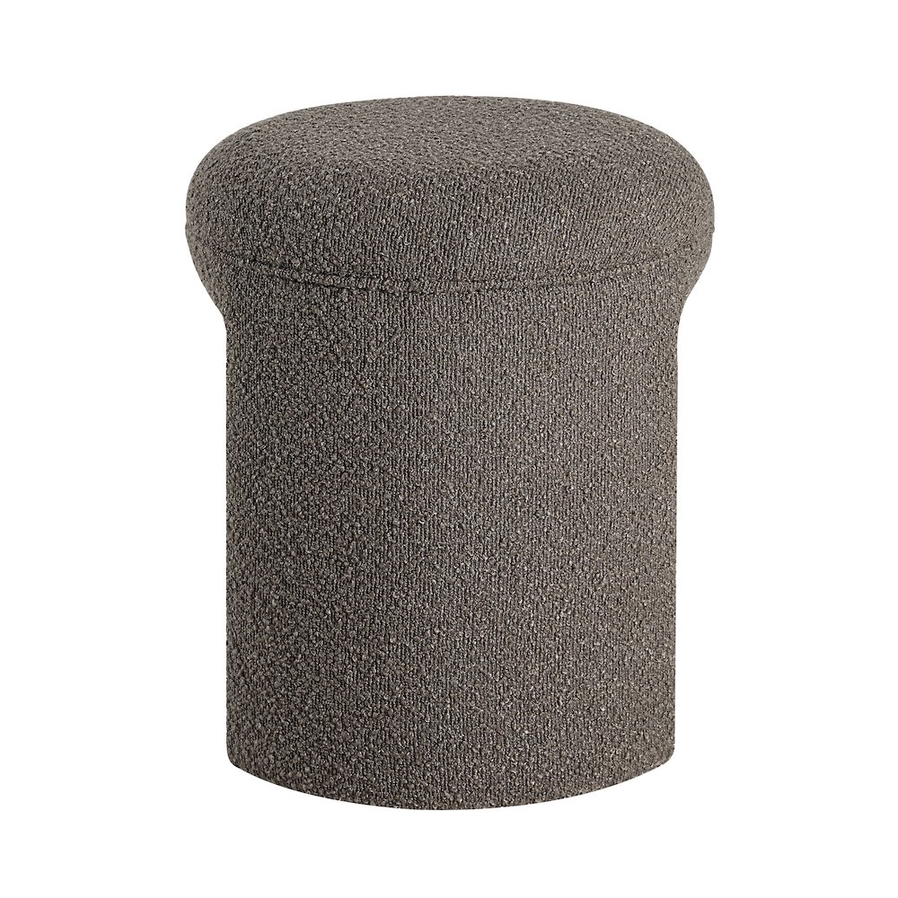 Amarion 16.93" Height Stool, Brown. Picture 4