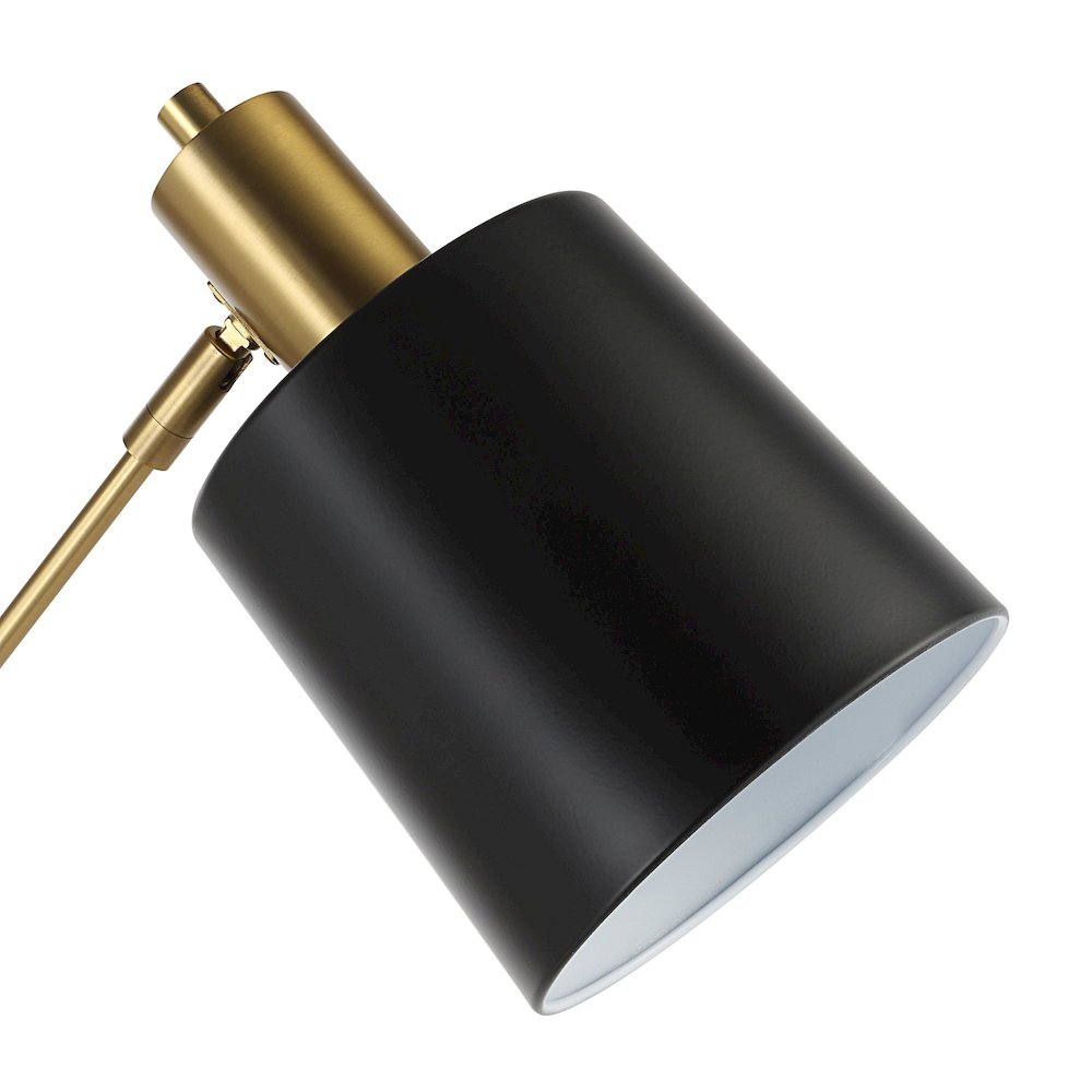 Meander 71" Height Floor Lamp, Yellow. Picture 5