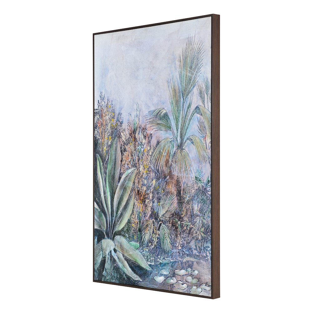 Labryrinth Rectangle Canvas Art. Picture 3