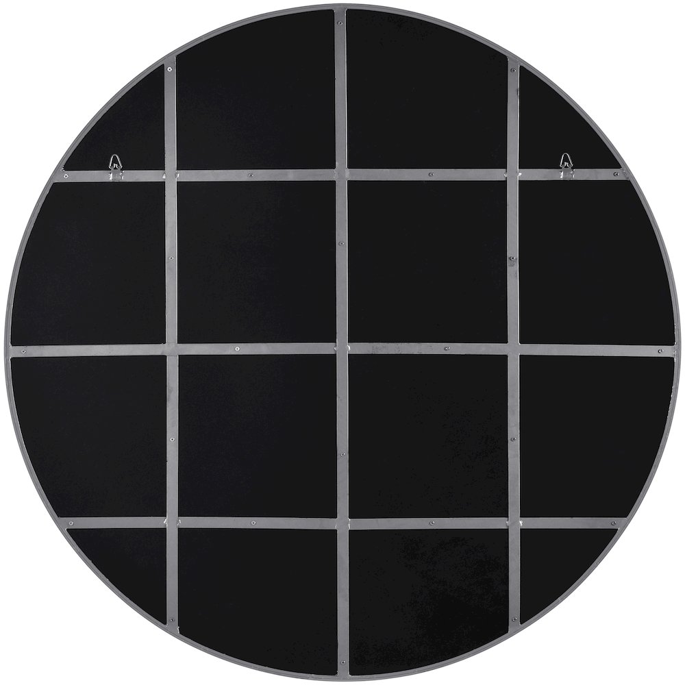 Thallo 48 in. x 48 in. Round Framed Mirror. Picture 4