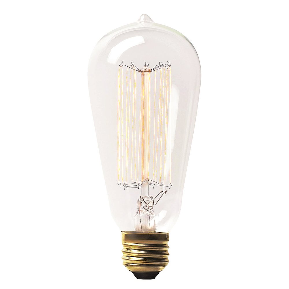 Retro 60-Watt E26 base Light Bulb (Box of 3). Picture 1