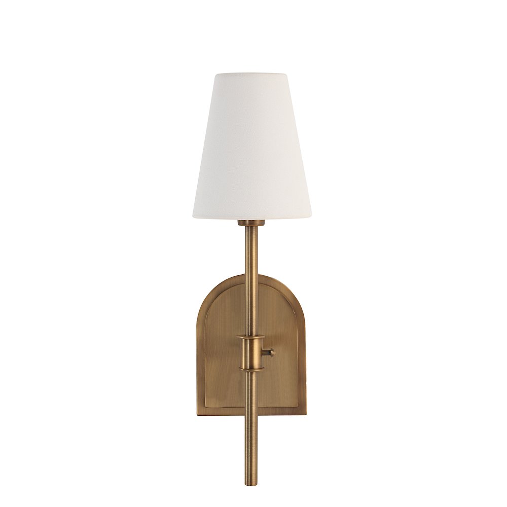 Montreux 17.38" Height Wall Sconce, Yellow. Picture 1
