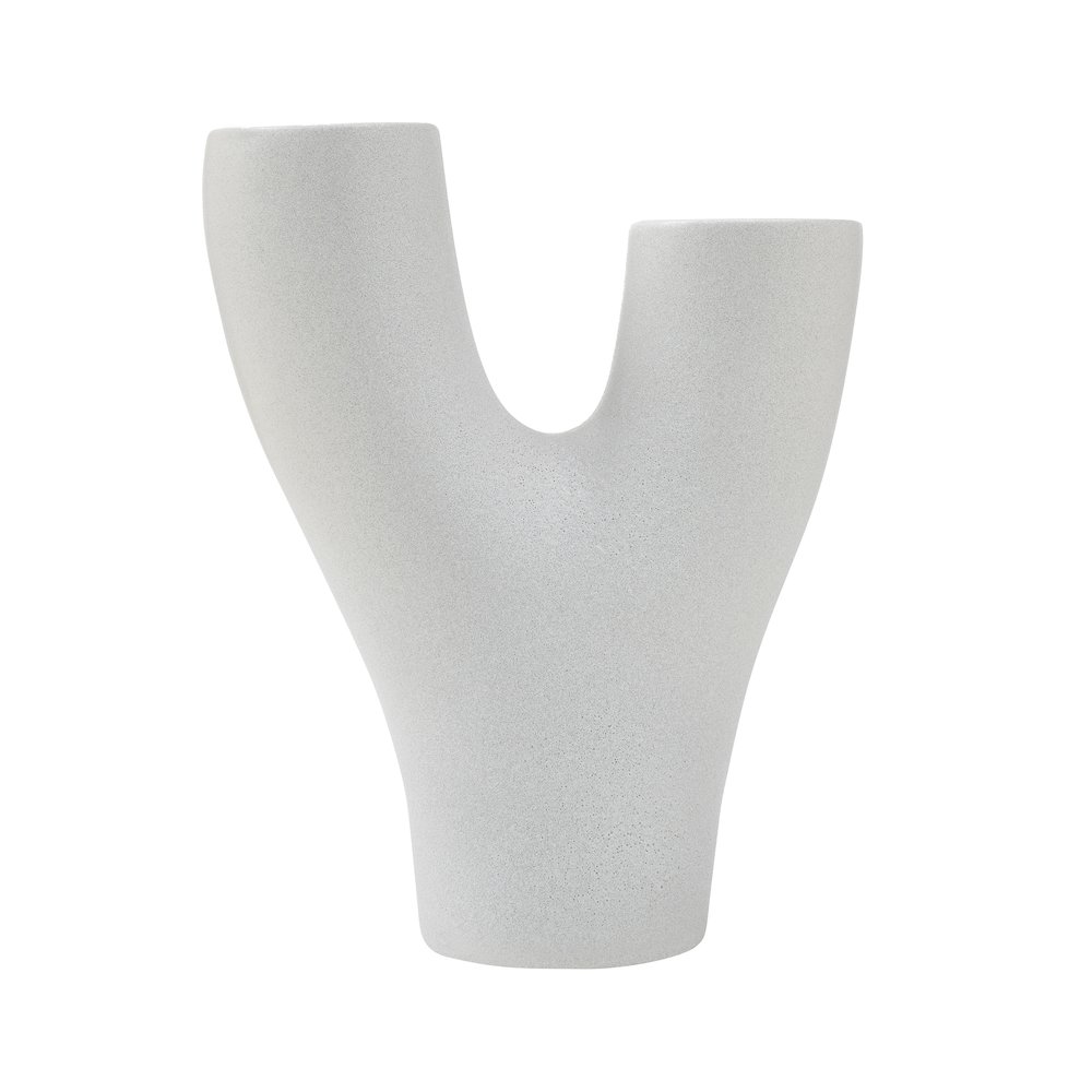 Jocasta Large Vase In White Color. Picture 1