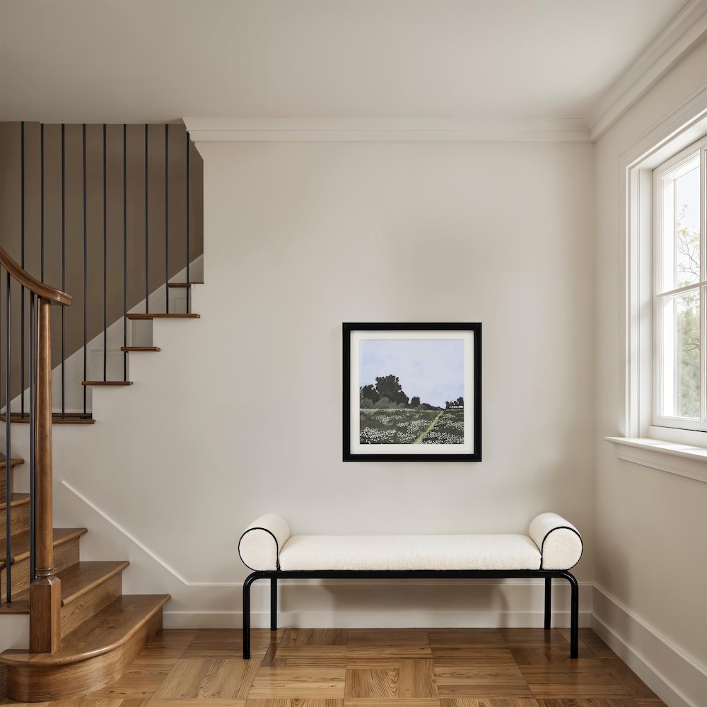 Olmo 14" Wide Wall Decor, Matte Black. Picture 4