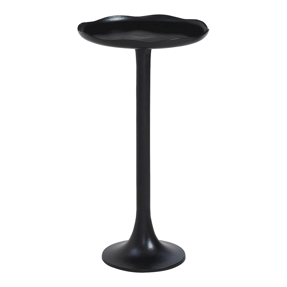 Fiora Indoor Cast Aluminum Side Table. Picture 1