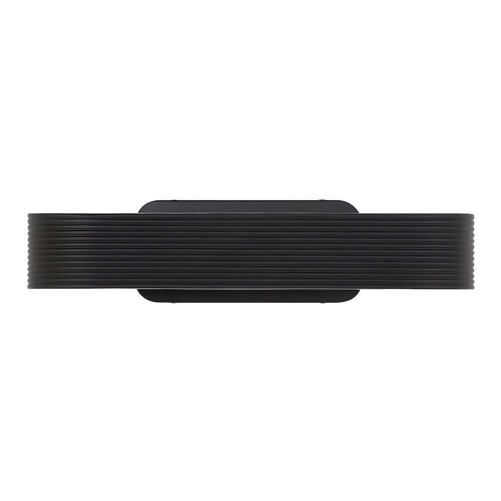 Saba 4.5" Height Wall Sconce, Black. Picture 6