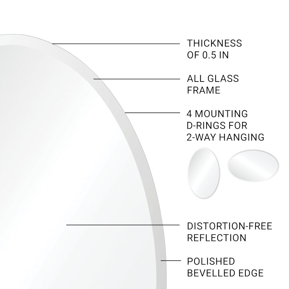 Frances Mirror, Oval. Picture 3