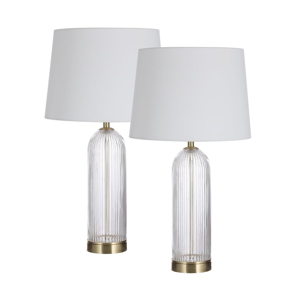 Ocala Table Lamp- Set Of Two In Yellow Color. Picture 1