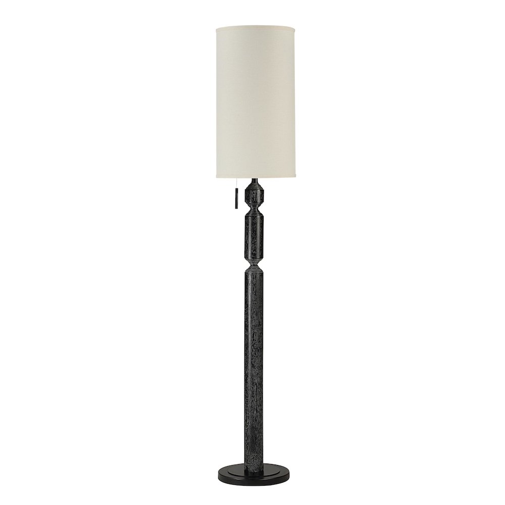 Pheonix 68" Height Floor Lamp, Black. Picture 1