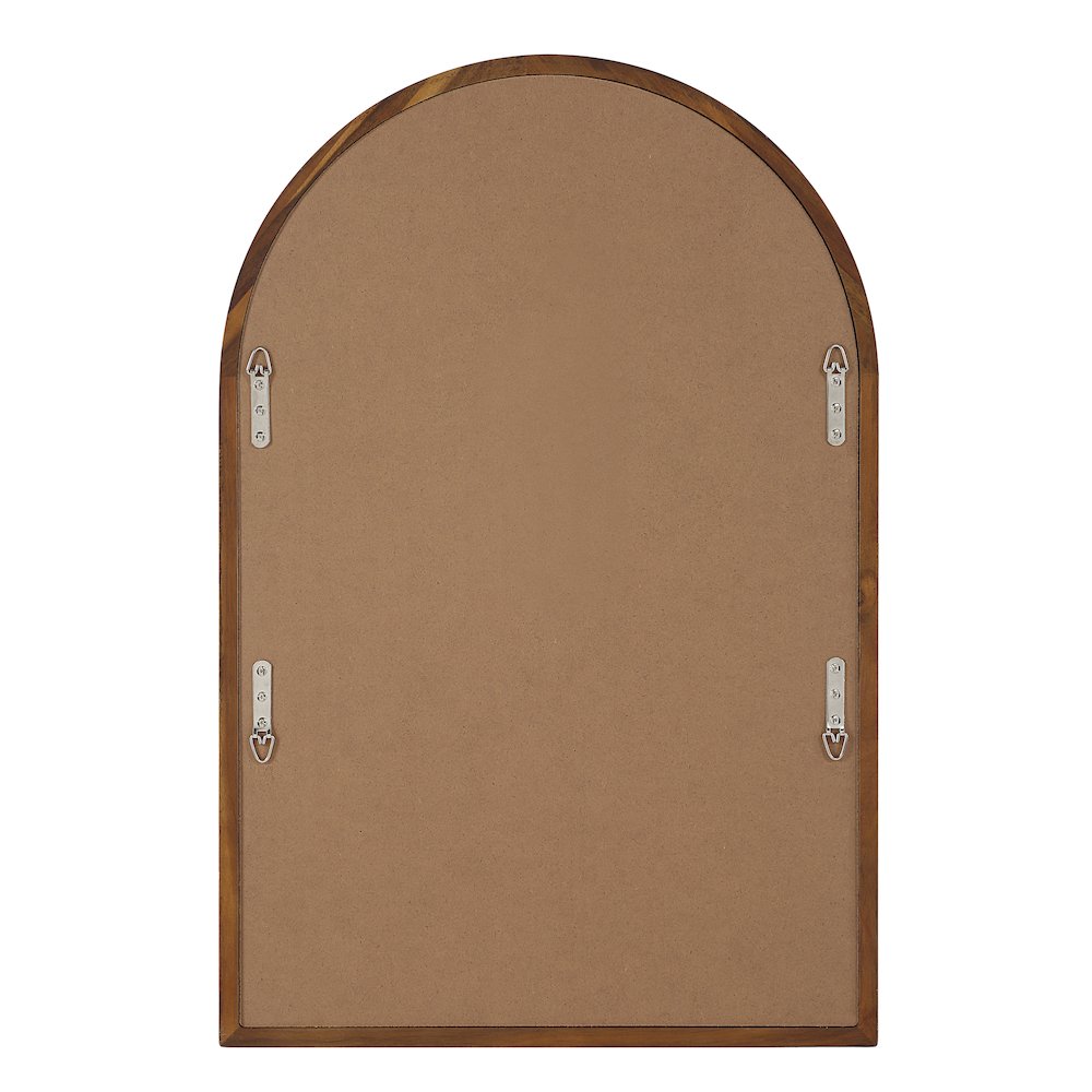 Lanai 36" H x 24" W Wall Mirror, Brown. Picture 4