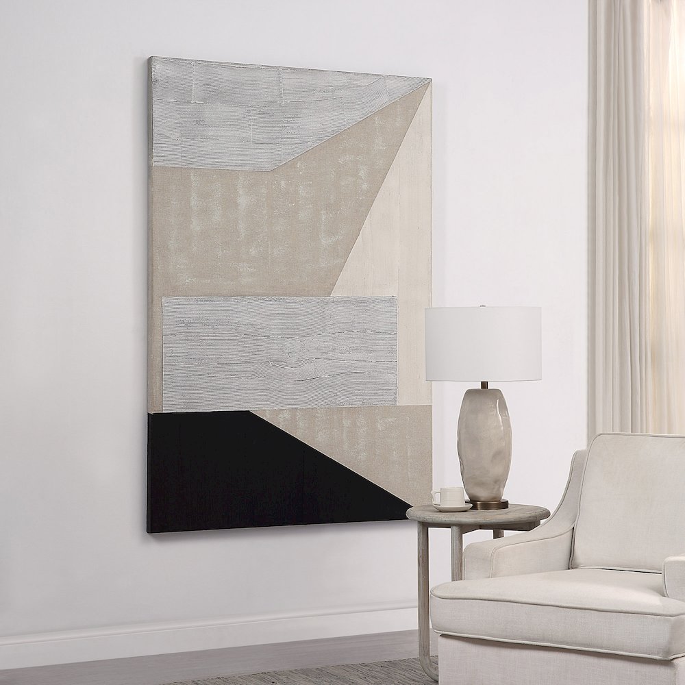 Torii 48" Wide Canvas Art, Grey. Picture 2