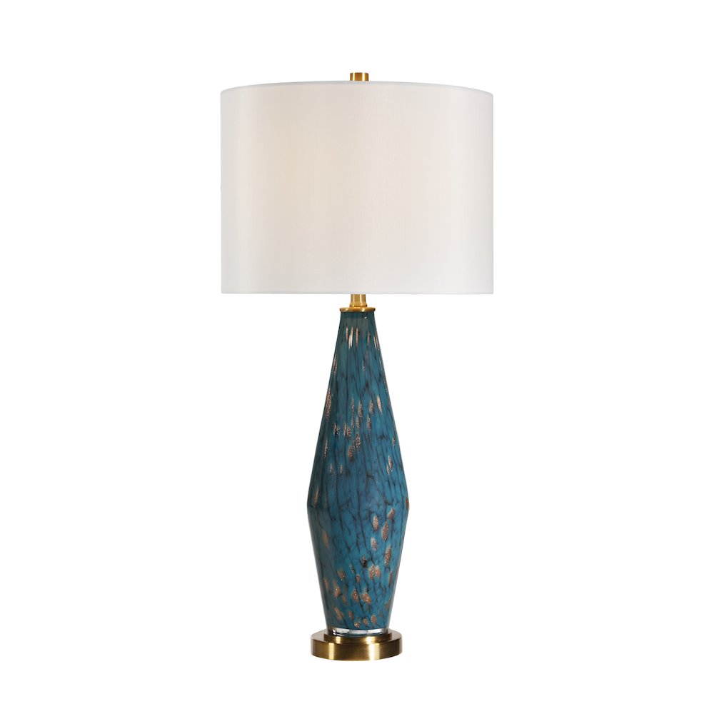 Milo 29.5" Height Table Lamps, Blue. Picture 4