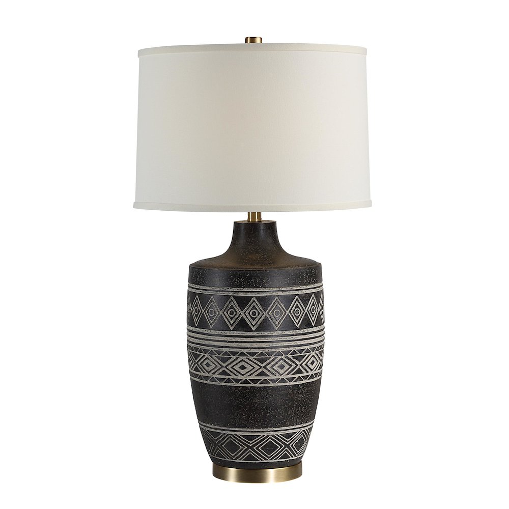 Ceniza 30.5" Height Table Lamp, Black. Picture 3