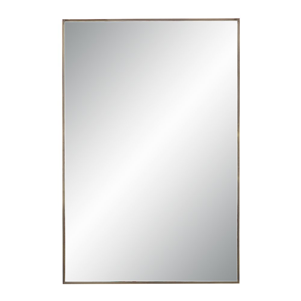 Cider 45" Tall Rectangular Mirror, Brushed Bronze. Picture 1