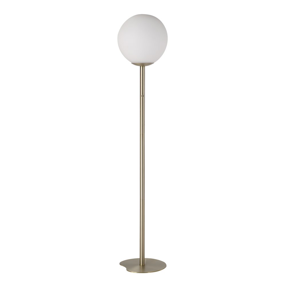 Koloa 61" Height Floor Lamp, Yellow. Picture 1