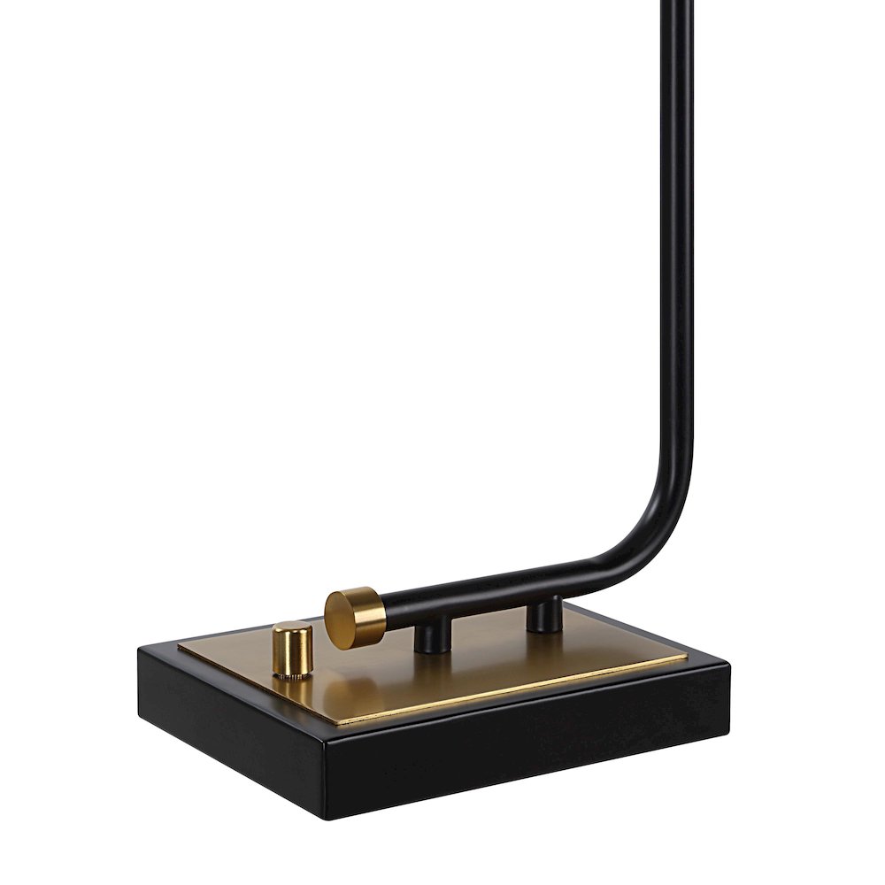 Perlato 28" Height Table Lamp, Black. Picture 4