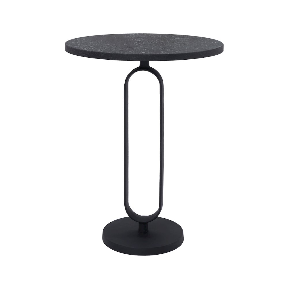 Eryx Side Table In Black Color. Picture 1