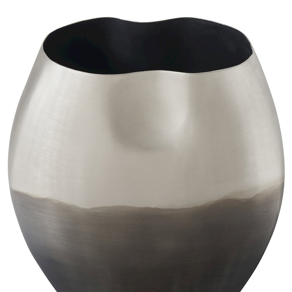 Chambray Indoor Vase, Grey. Picture 4
