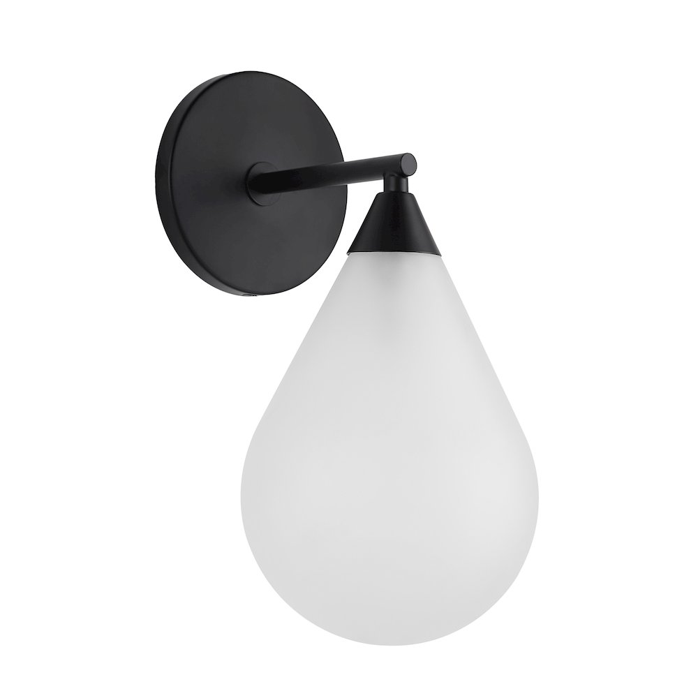 Lola Wall Sconce In Black Color. Picture 3