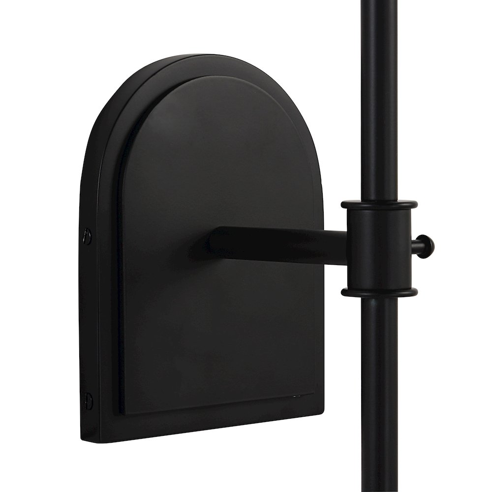 Mililani 17.38" Height Wall Sconce, Black. Picture 4