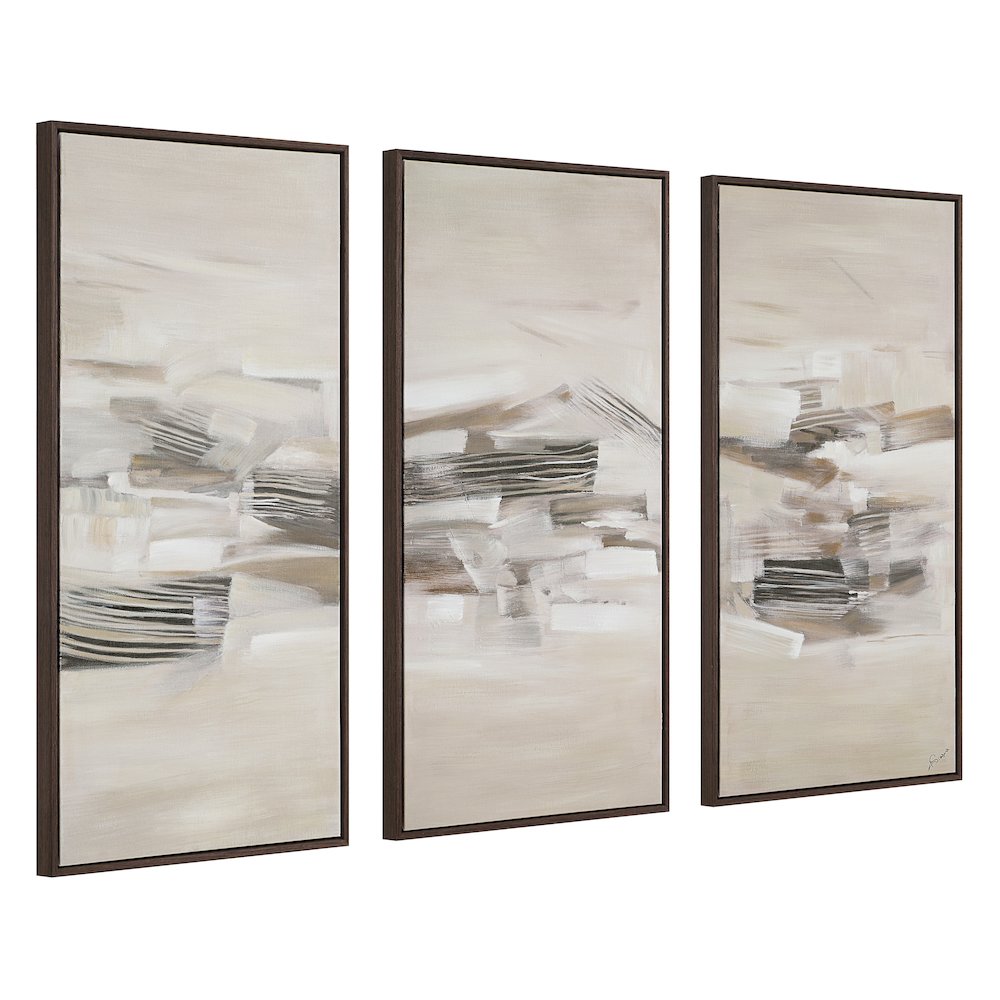 Lux 40" H x 20" W Canvas Art, (3 Piece Set). Picture 3