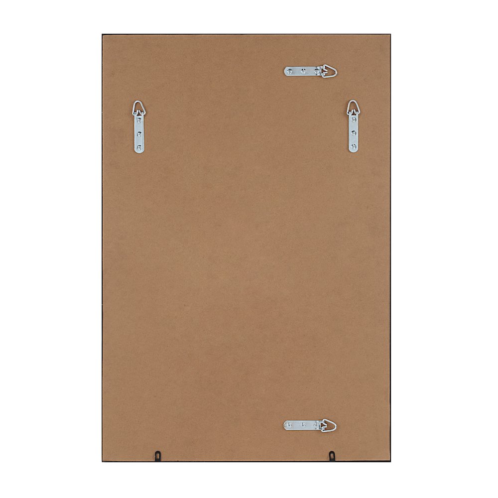 Gasel Wall Mirror In Black Color. Picture 4