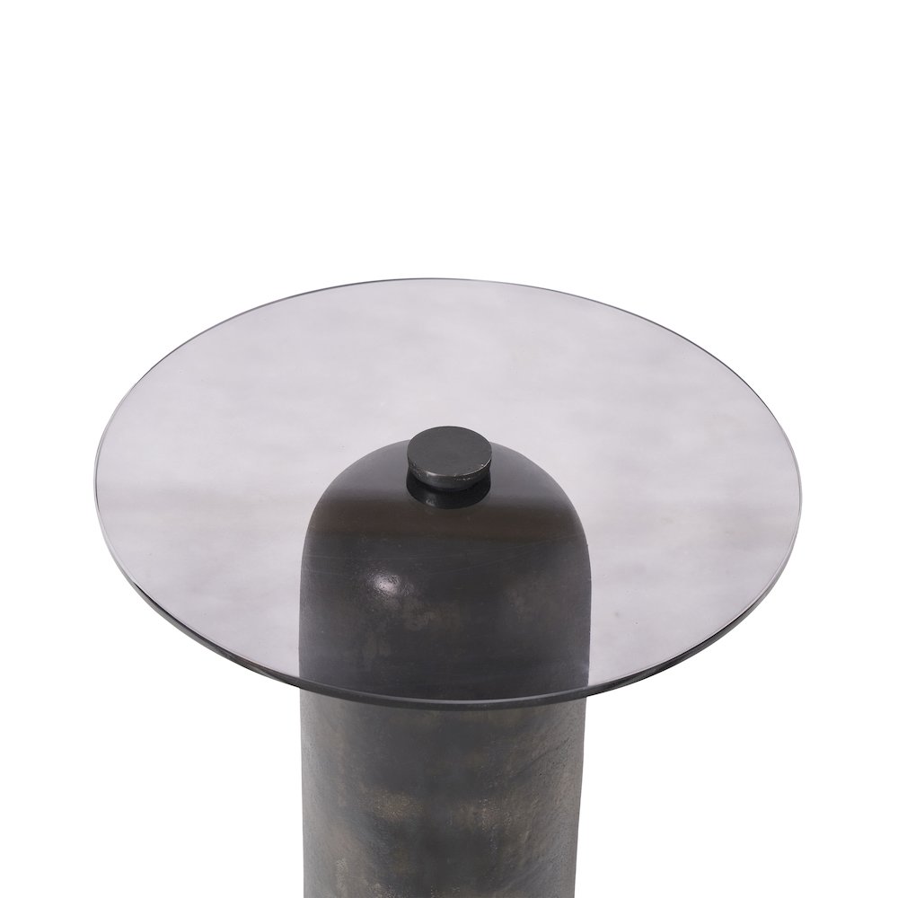 Arta 23" Height Table, Black. Picture 4