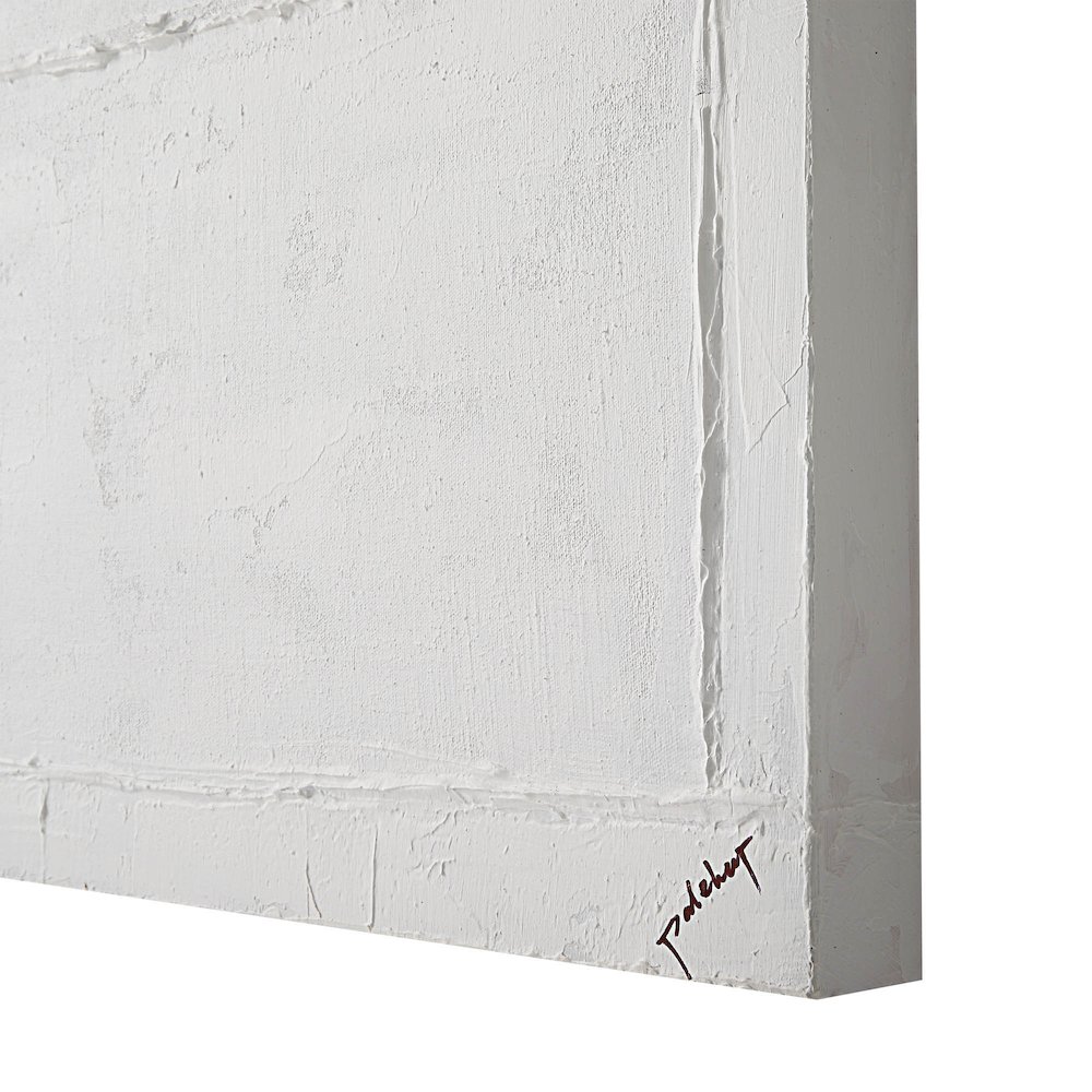 Medea 48" Wide Wall Art, Matte White. Picture 5