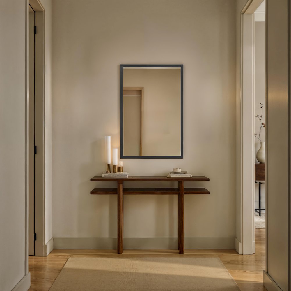 Elvas 36" H x 24" W Wall Mirror, Yellow. Picture 2