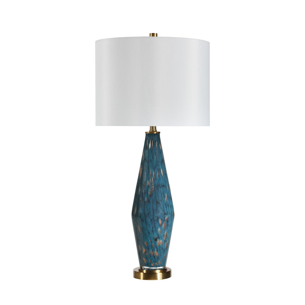 Milo 29.5" Height Table Lamps, Blue. Picture 1