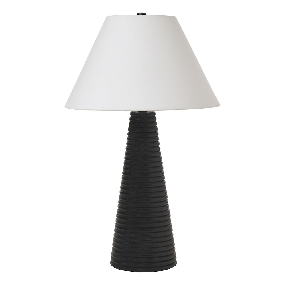 Kailua 26.5" Height Table Lamp, Black. Picture 1