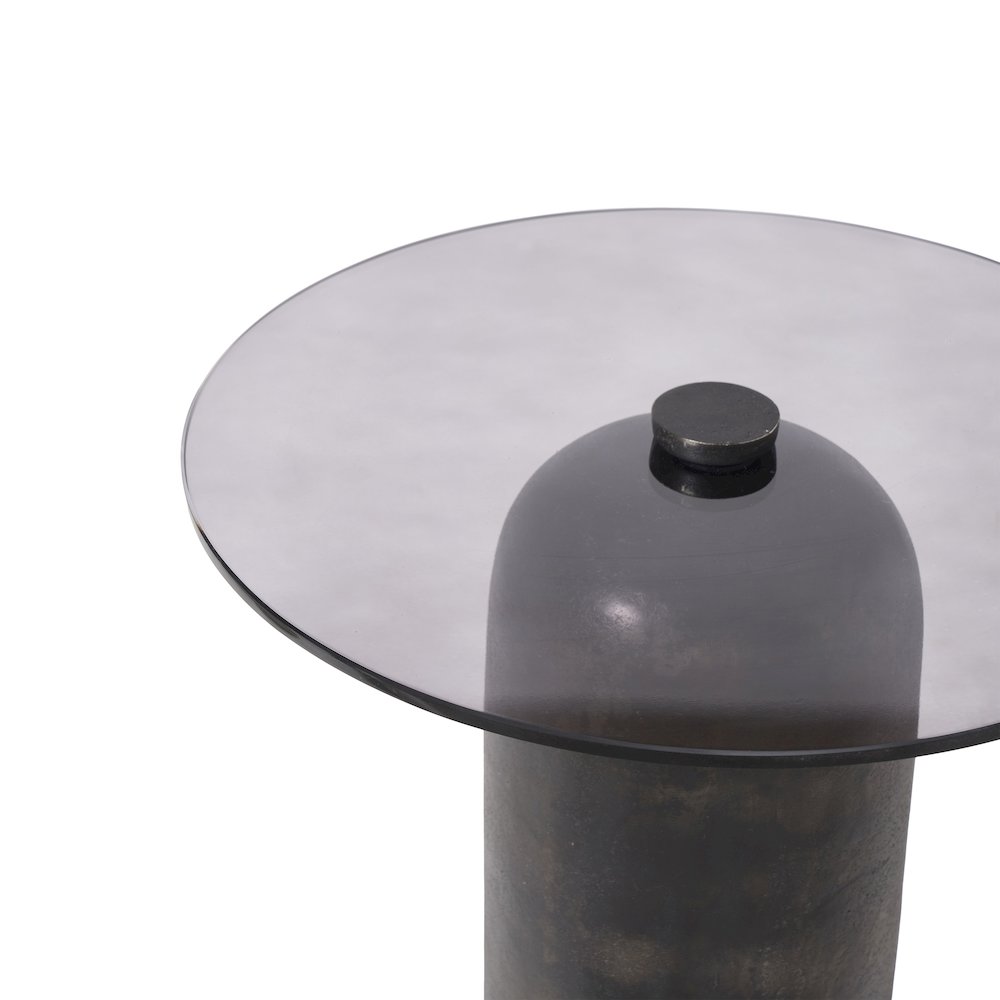 Arta 23" Height Table, Black. Picture 5