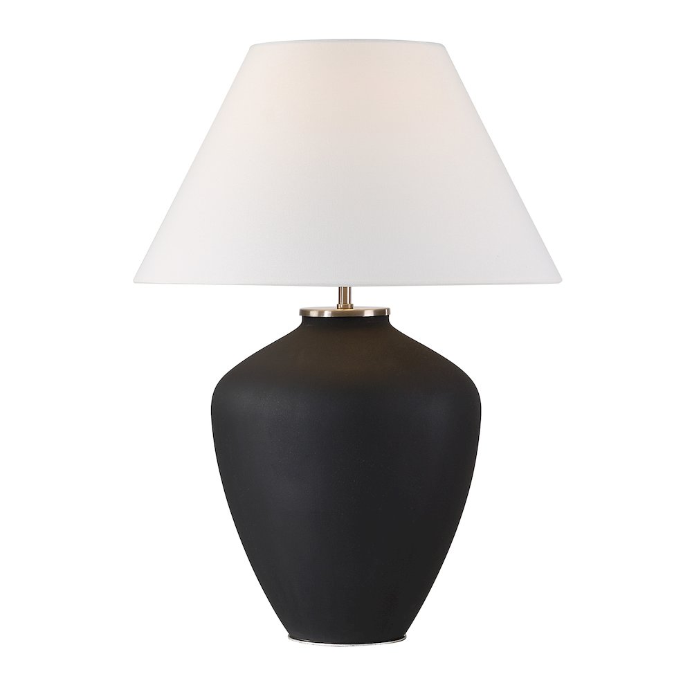 Jennie 27.5" Height Table Lamp, Black. Picture 4