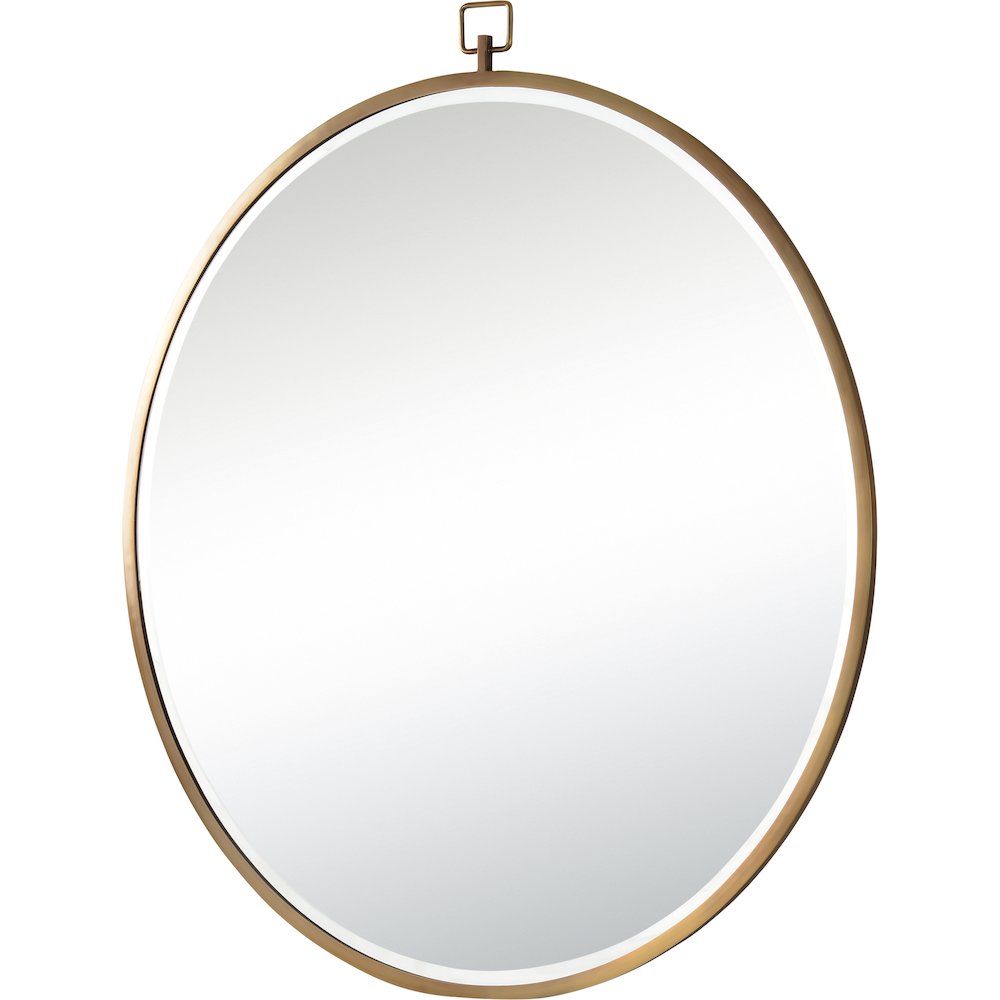 Azam 34 in. x 34 in. Round Framed Mirror. Picture 3