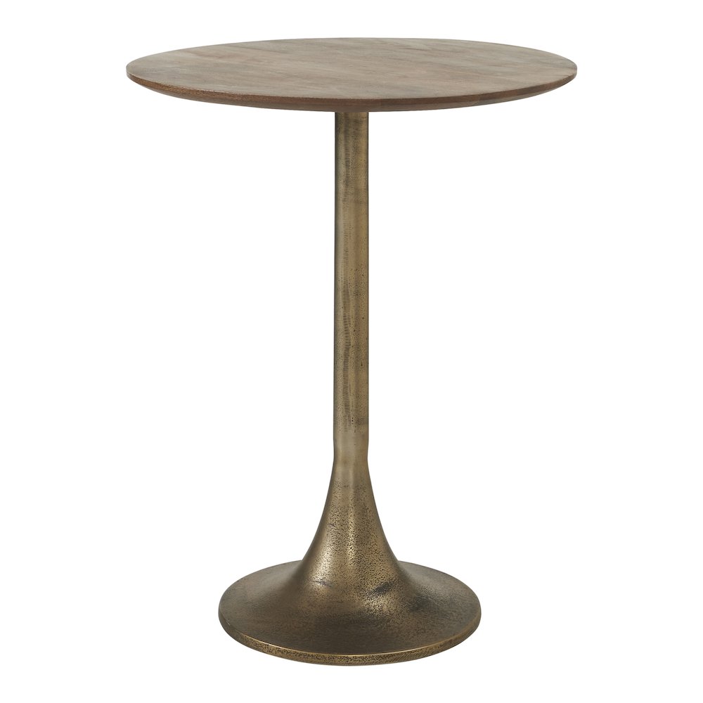 Sparta 23" Height Table, Yellow. Picture 1