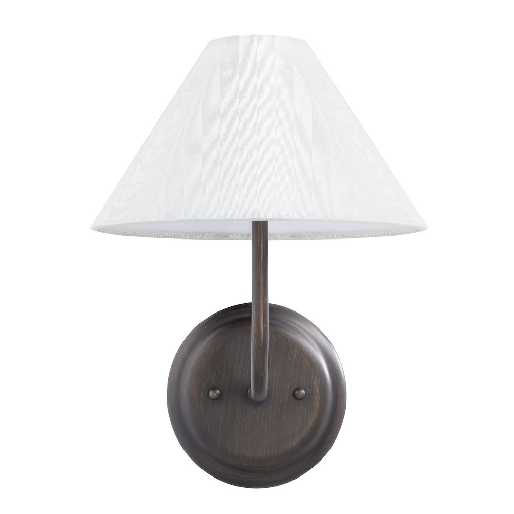 Serena 13.5" Dark Antique Bronze 1-Light Wall Sconce. Picture 1