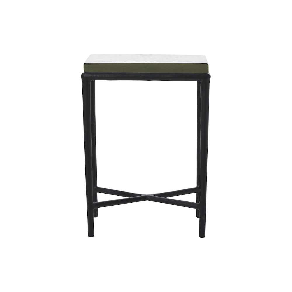 Aria Side Table In Black Color. Picture 1