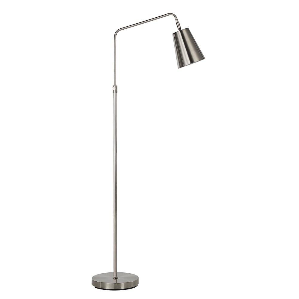 Norwich 47.5" Height Floor Lamp, Grey. Picture 5