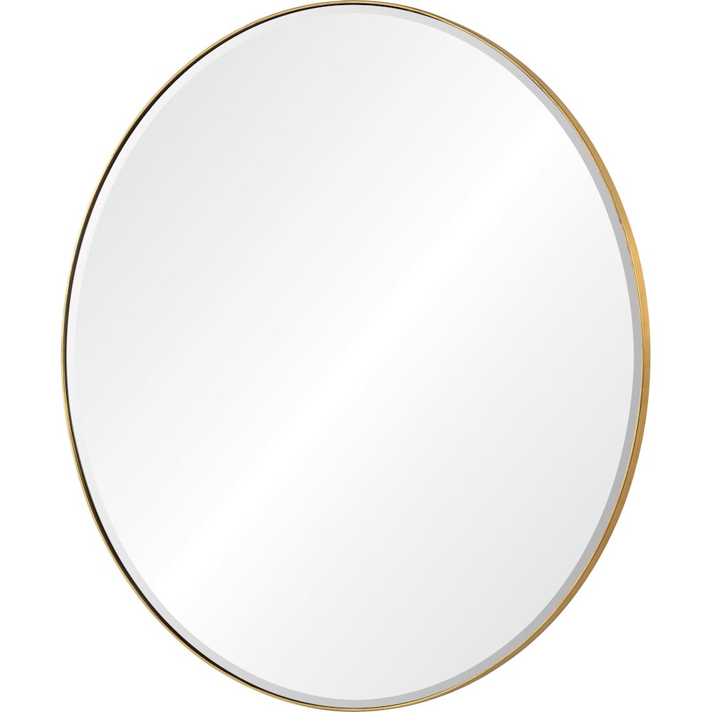 Thallo 48 in. x 48 in. Round Framed Mirror. Picture 3