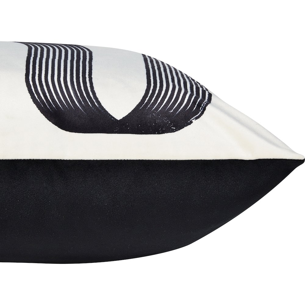 Yeva 20X20 Indoor Pillow, Black. Picture 5
