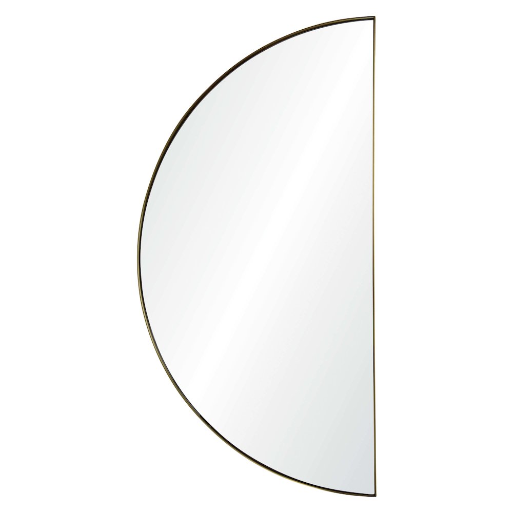Halfmoon Semicircle Mirror. Picture 1