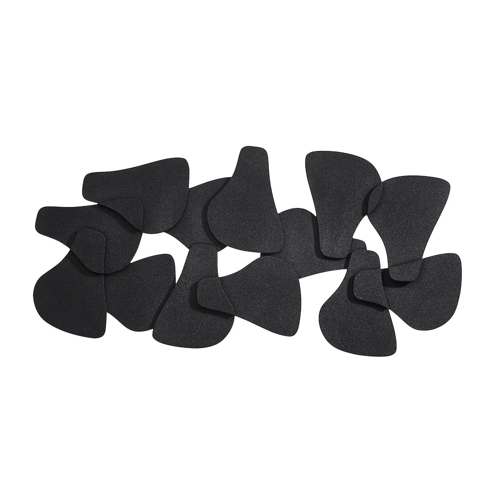 Scorpio 65" Wide Wall Decor, Texture Matte Black. Picture 1