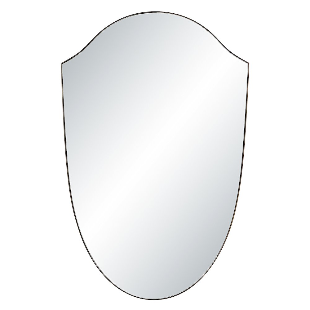 Reims 40" H x 26" W Wall Mirror, Yellow. Picture 1