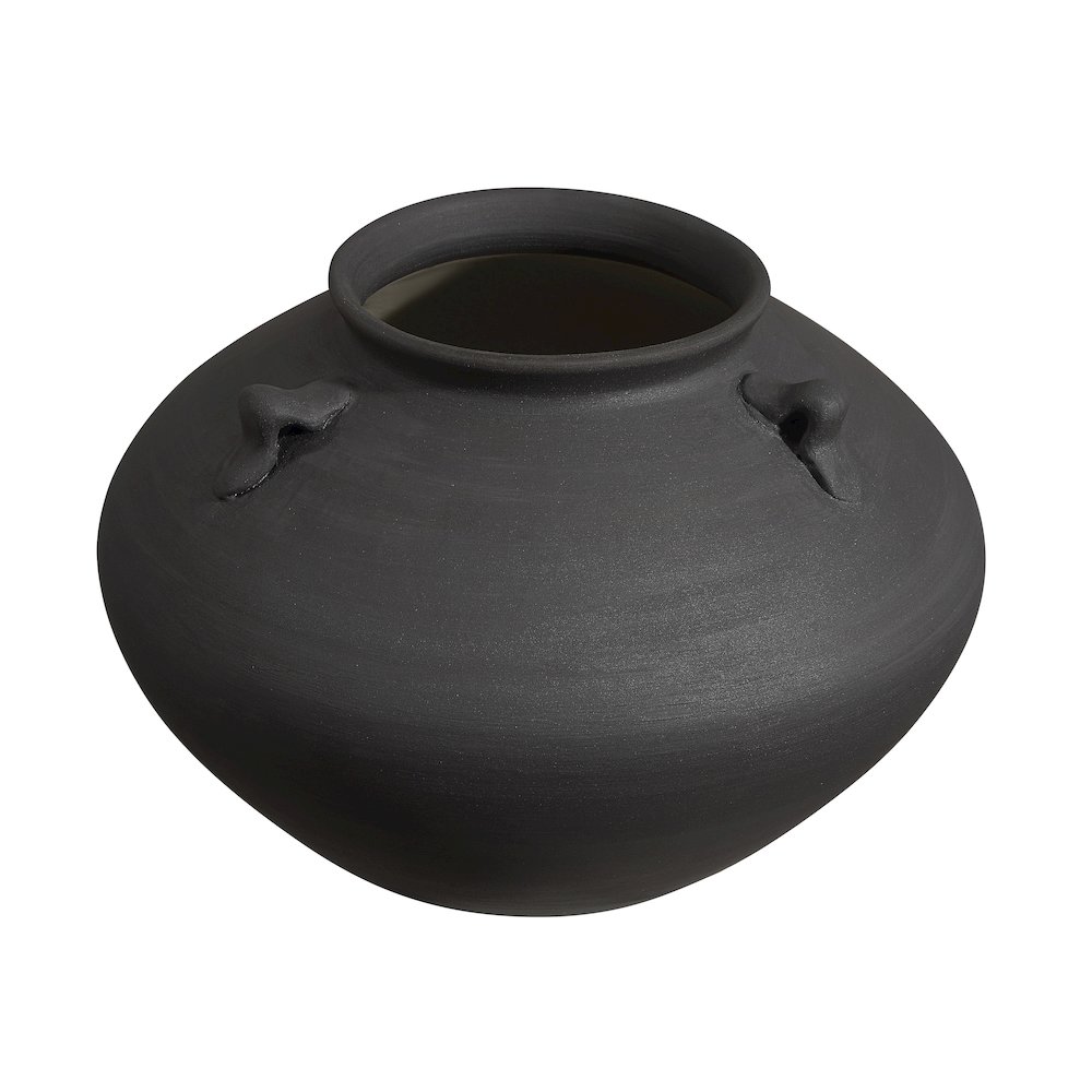 Asher Indoor Vase, Black. Picture 3