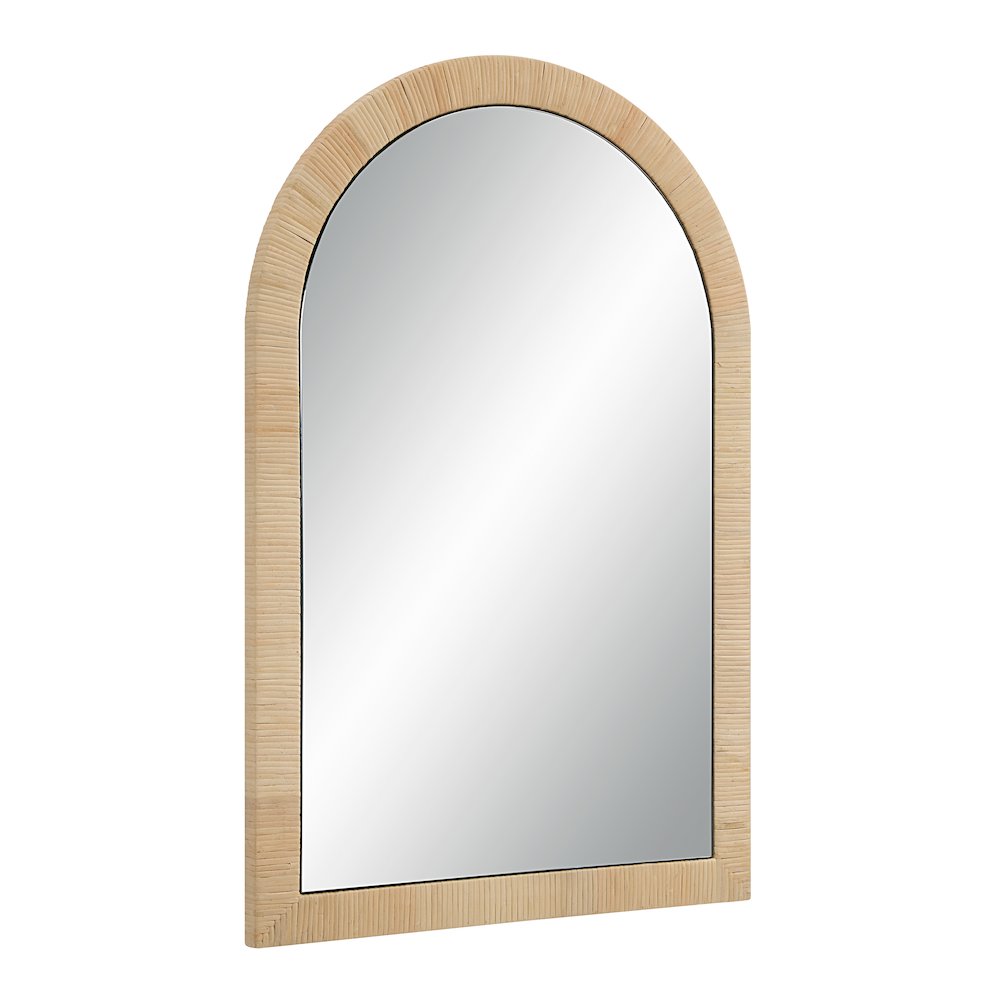 Tally 36" Tall Arch Rectangular Mirror, Natural. Picture 3