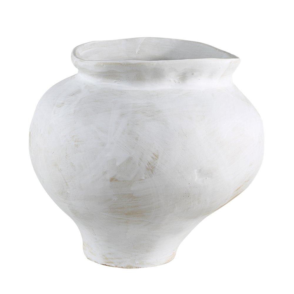 Elia Indoor Vase, White. Picture 1